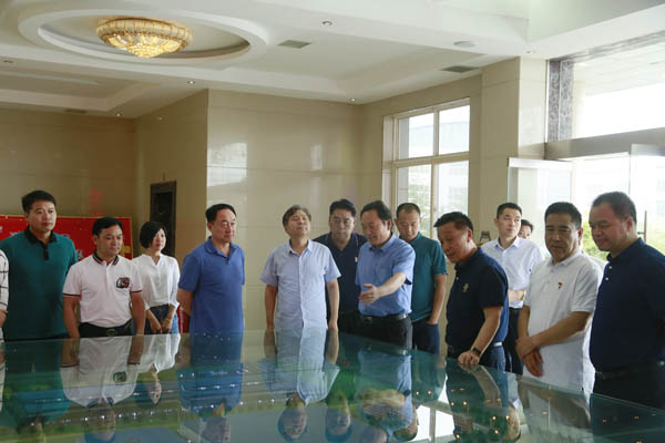 市政協(xié)副主席安石柱一行調(diào)研隆華：加快企業(yè)創(chuàng)新和服務能力
