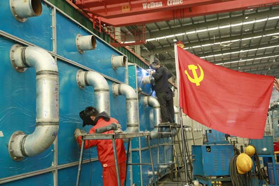 創(chuàng)新實(shí)干鑄新顏 裝備公司總裝調(diào)試車間獲“工人先鋒號”榮譽(yù)稱號